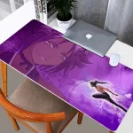 yoruichi running in lightning mouse pad